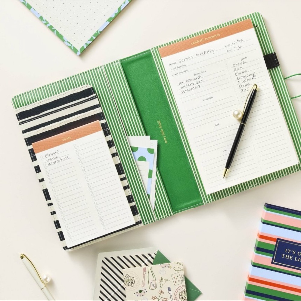Kate Spade x Target NWT Polka Dot Planner